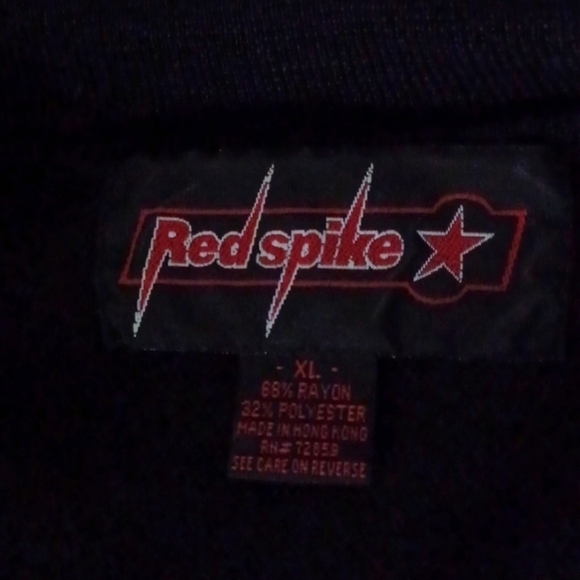 Redspike Black, Blue and White Pullover Dress Shirt, XL - Picture 4 of 8